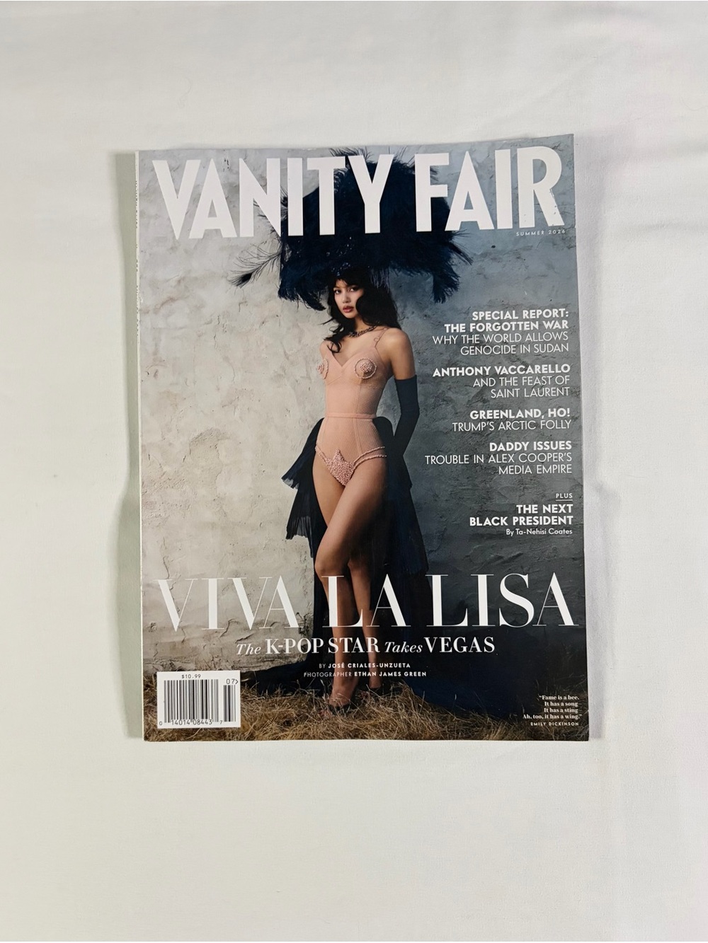 Vanity Fair “Viva La Lisa The K-Pop Star takes Vegas” Issue Summer 2026 Magazine
